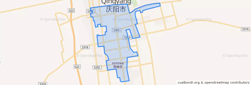 Mapa de ubicacion de 南街街道.