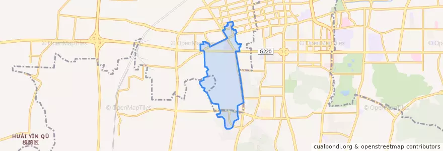 Mapa de ubicacion de 振兴街街道.
