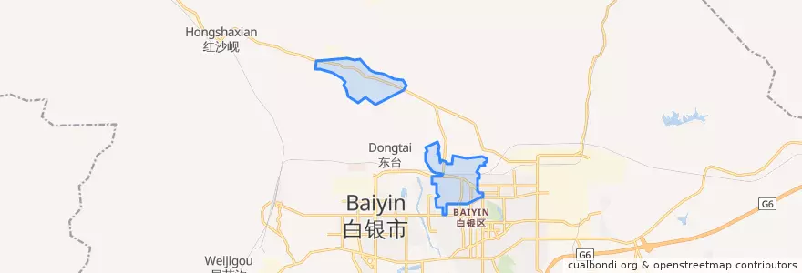 Mapa de ubicacion de 工农路街道.