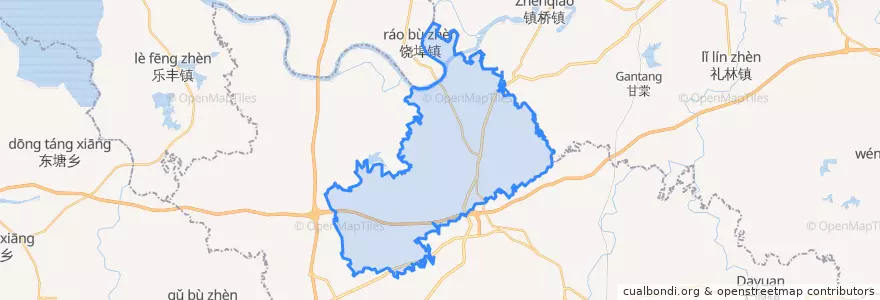 Mapa de ubicacion de 石镇镇.
