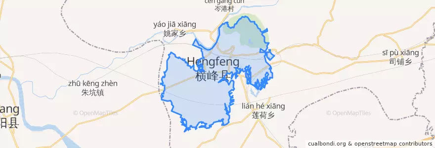 Mapa de ubicacion de 兴安街道.