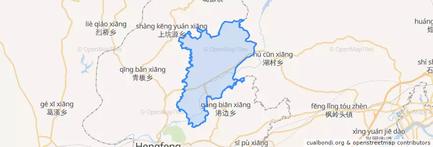Mapa de ubicacion de 龙门畈乡.