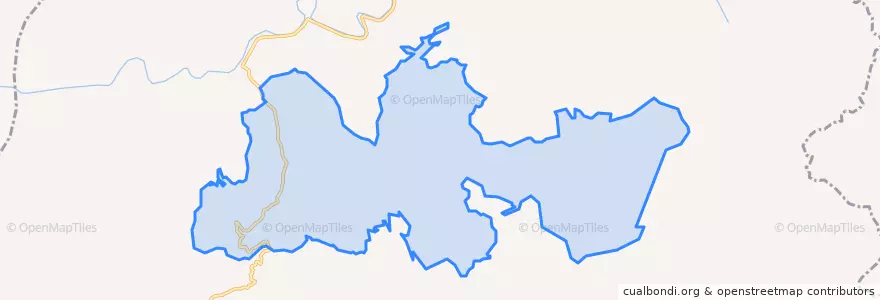 Mapa de ubicacion de 上坑源林场.