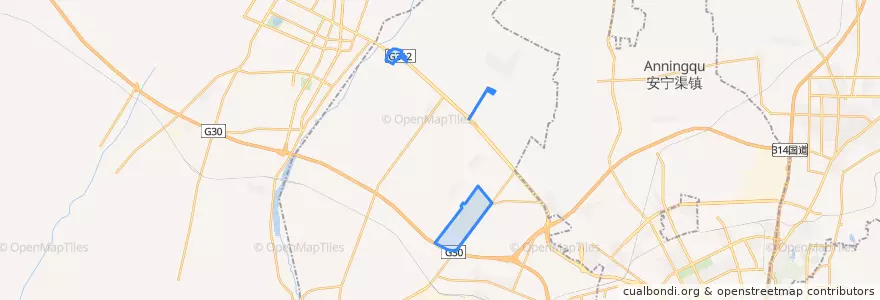 Mapa de ubicacion de 乌昌路街道.
