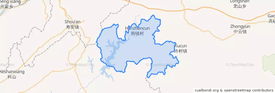 Mapa de ubicacion de 珍珠山乡.