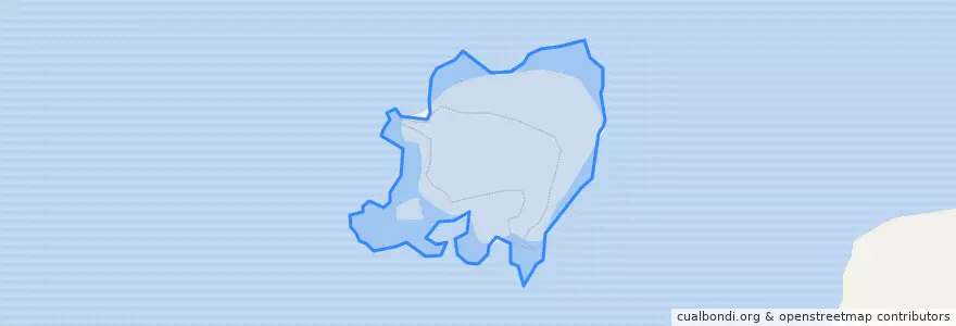 Mapa de ubicacion de Chutou Island.