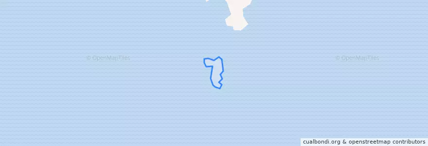 Mapa de ubicacion de 小屈爪嶼.