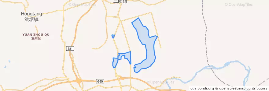 Mapa de ubicacion de 金园街道.