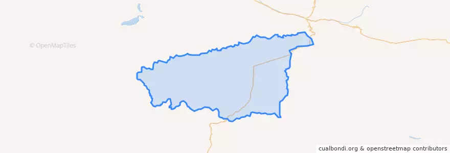 Mapa de ubicacion de 巴音郭楞乡.