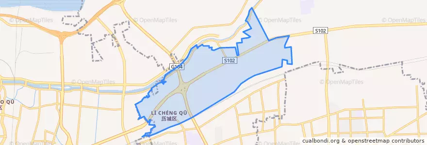 Mapa de ubicacion de 全福街道.