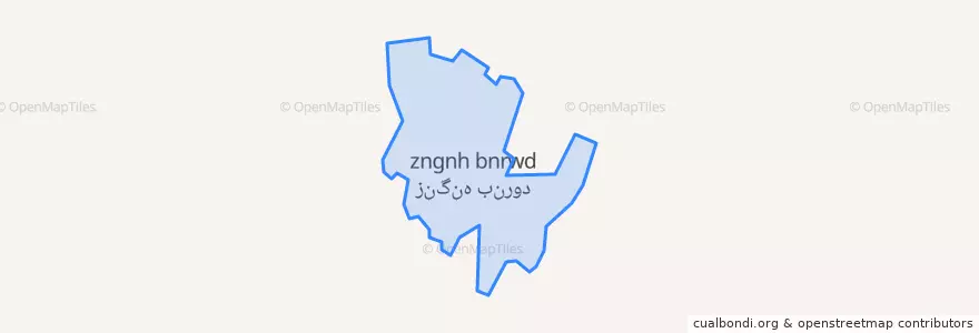 Mapa de ubicacion de روستای زنگنه بنرود.