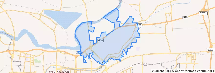Mapa de ubicacion de 华山街道.