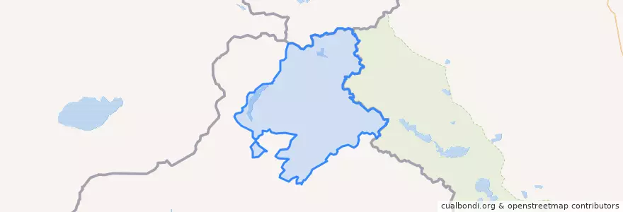 Mapa de ubicacion de 禾木哈纳斯蒙古民族乡.