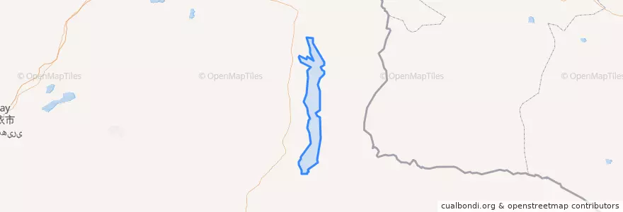 Mapa de ubicacion de 克孜勒希力克乡.