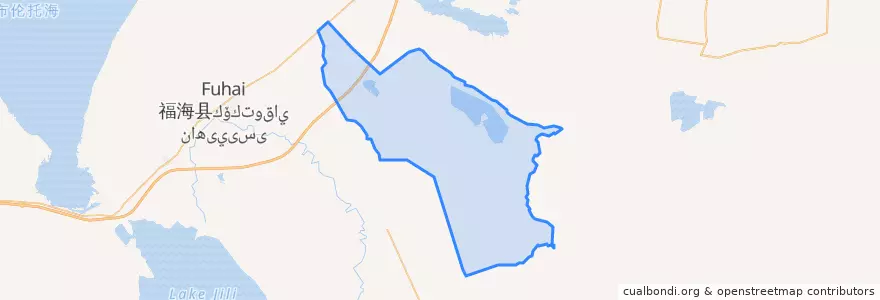 Mapa de ubicacion de 地区一农场.