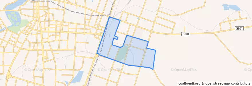 Mapa de ubicacion de Donghu Subdistrict.