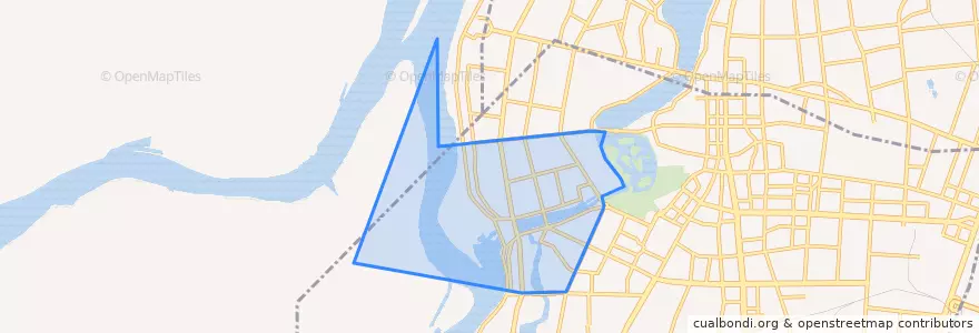 Mapa de ubicacion de 湖滨街道.