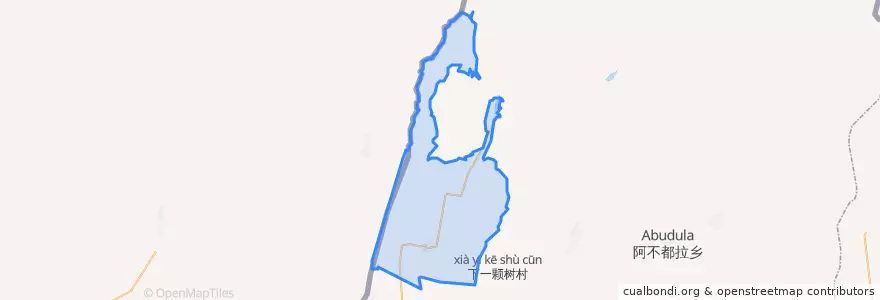 Mapa de ubicacion de 兵团一六四团.