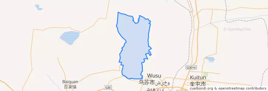 Mapa de ubicacion de 西湖镇.