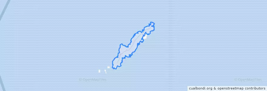 Mapa de ubicacion de 亮島.