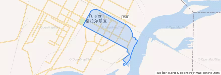 Mapa de ubicacion de 红岸街道.