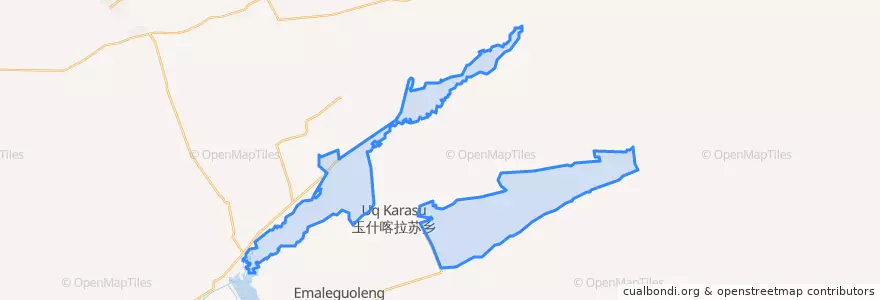 Mapa de ubicacion de 萨尔也木勒牧场.