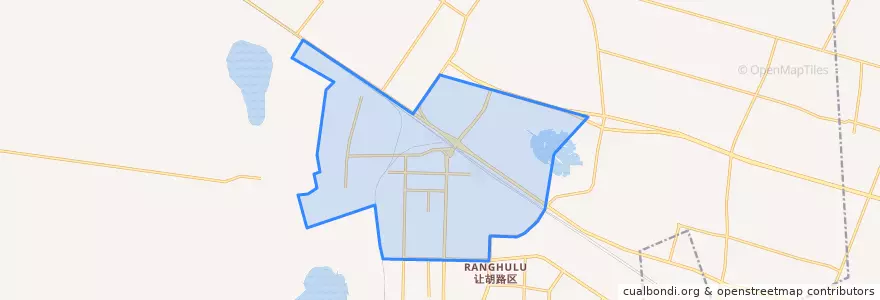 Mapa de ubicacion de Фэньдоу.