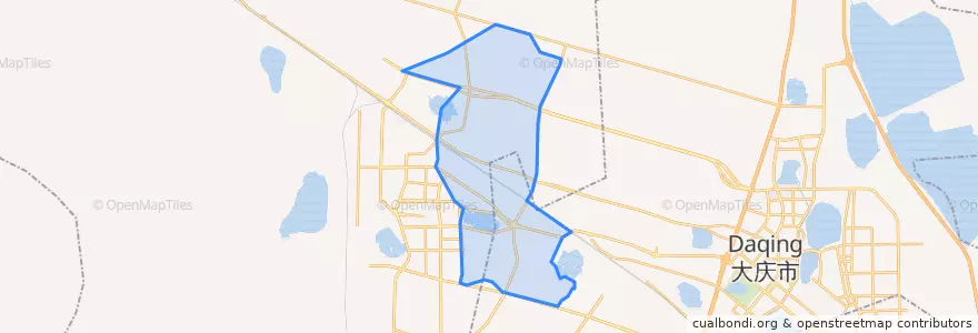 Mapa de ubicacion de Tieren Subdistrict.