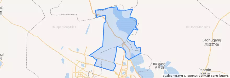 Mapa de ubicacion de Юнцзюнь.
