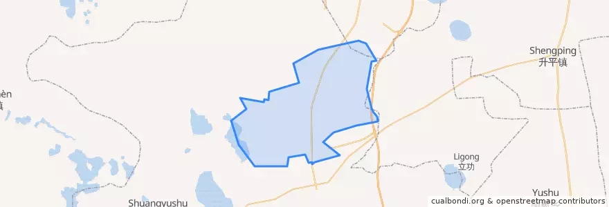 Mapa de ubicacion de Гаотайцзы.