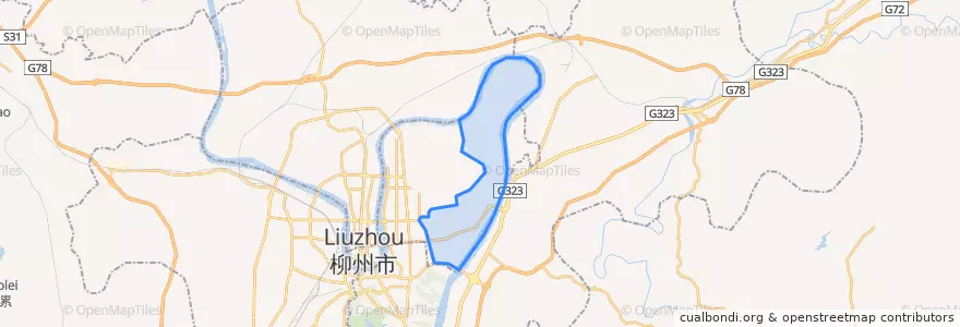Mapa de ubicacion de 静兰街道 / Jinglan.
