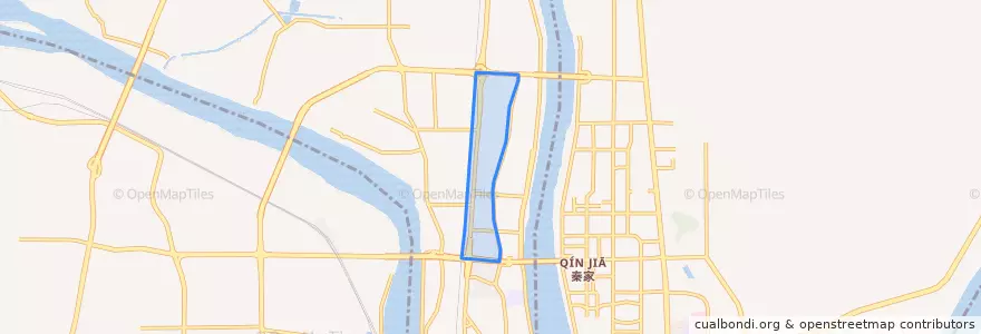 Mapa de ubicacion de 跃进街道 / Yuejin.