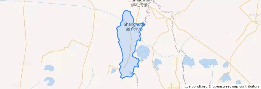 Mapa de ubicacion de 商户地乡.