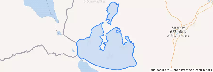 Mapa de ubicacion de 库普乡.