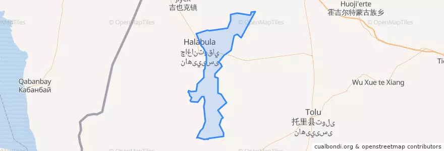 Mapa de ubicacion de 新地乡.