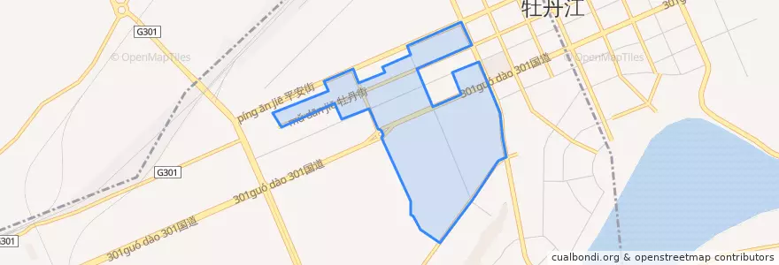Mapa de ubicacion de 立新街道.