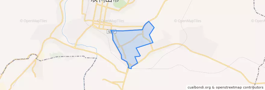 Mapa de ubicacion de 富安街道.