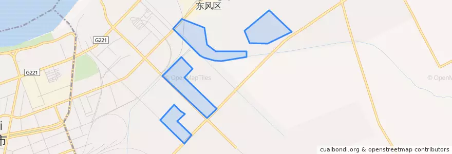 Mapa de ubicacion de Jiadong Subdistrict.
