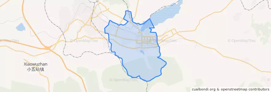 Mapa de ubicacion de 桃山区.