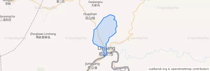 Mapa de ubicacion de 建国街道.