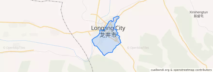 Mapa de ubicacion de 安民街道.
