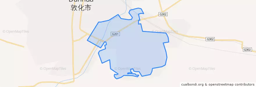 Mapa de ubicacion de Danjiang Subdistrict.