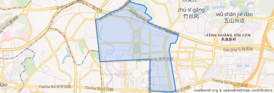 Mapa de ubicacion de 林和街道.