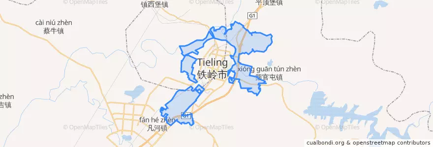 Mapa de ubicacion de Longshan.