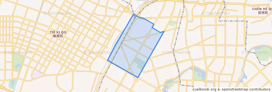 Mapa de ubicacion de 太原街街道.