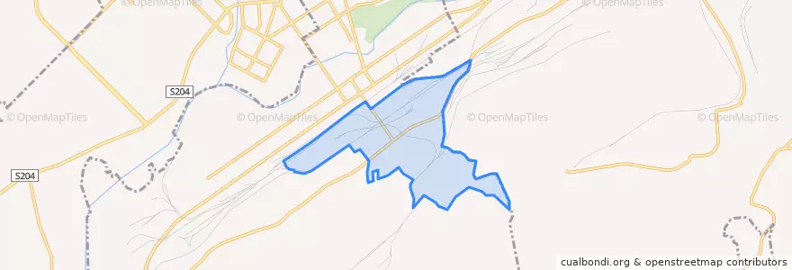 Mapa de ubicacion de 五龙街道.