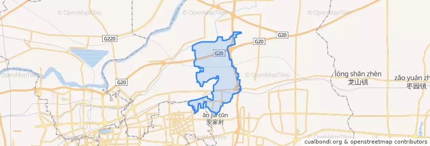 Mapa de ubicacion de 鲍山街道.