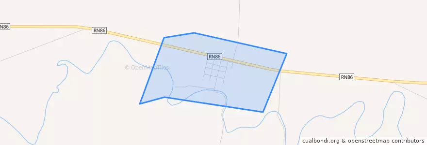 Mapa de ubicacion de Municipio de Portón Negro.