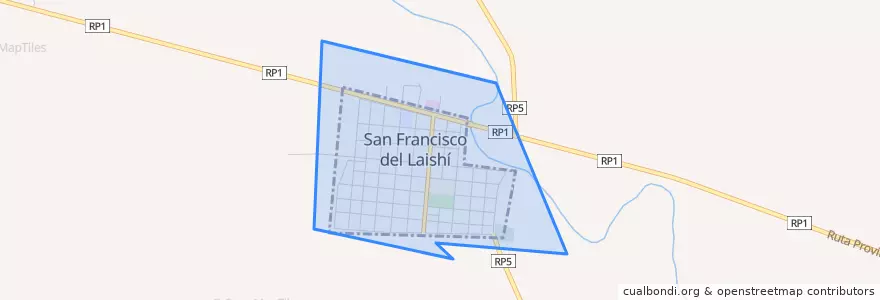 Mapa de ubicacion de Municipio Misión San Francisco de Laishi.