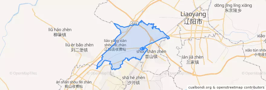 Mapa de ubicacion de Xinglong.